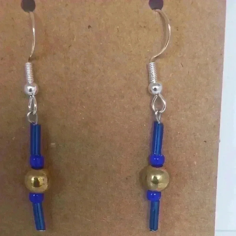 925 handmade beaded earrings
